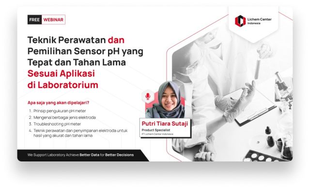 Webinar Pengetahuan Mengenai pH Meter dan Elektroda pH